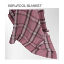 綿羊絨毛毯100%WOOL BLANKET